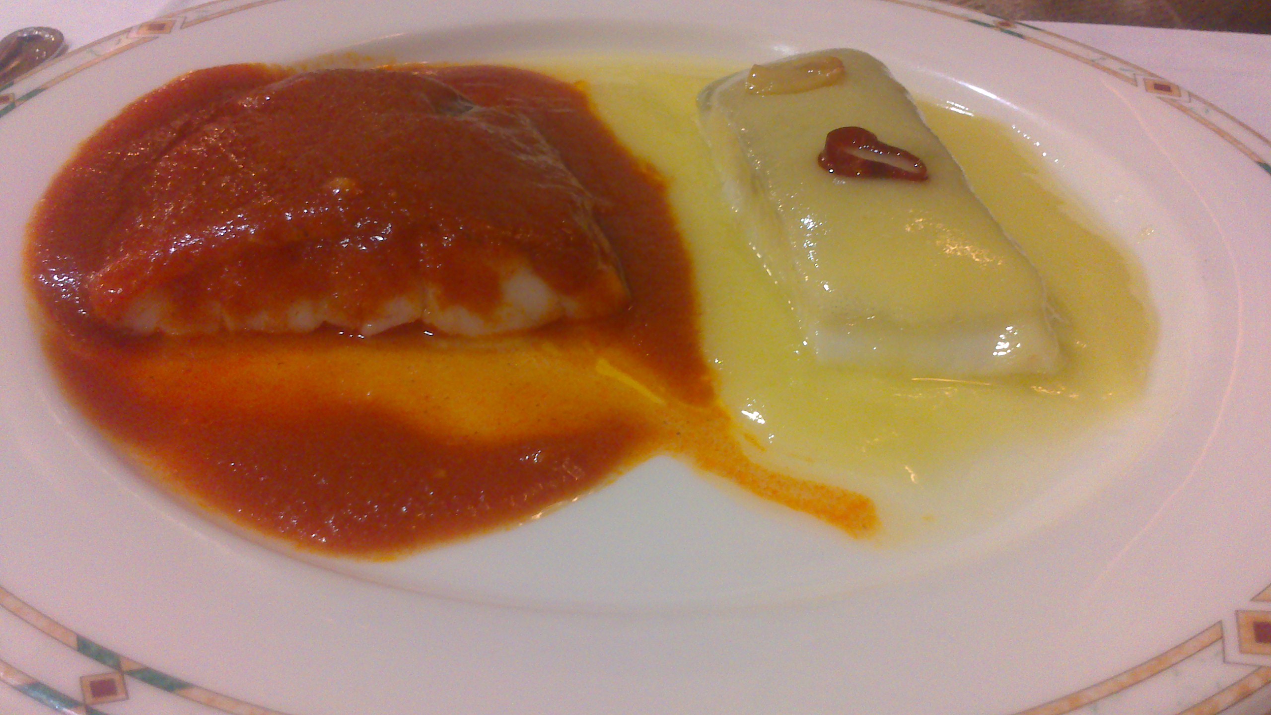 Guría en Bilbao Bakalao del chef